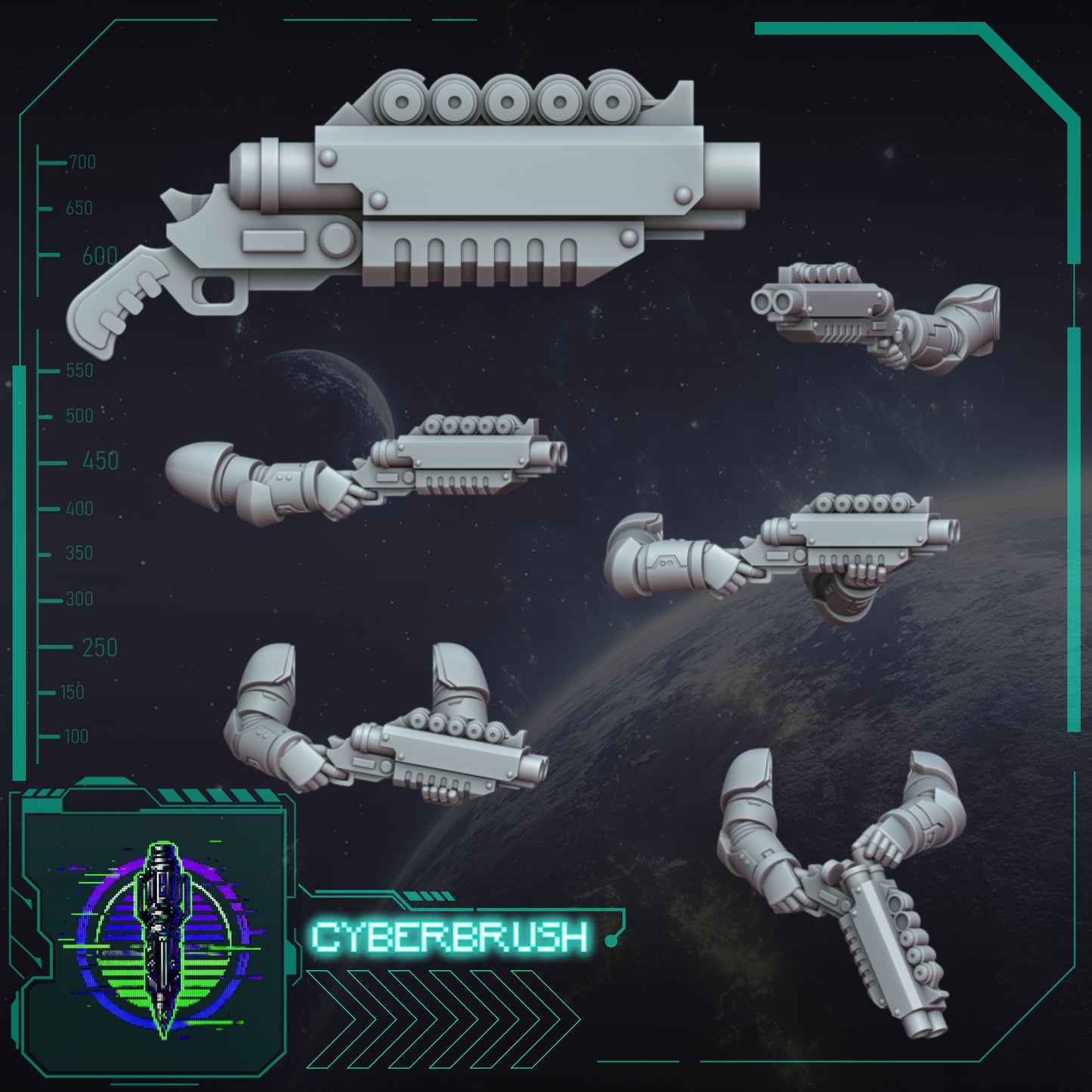 Shotguns Arms (3D Files)