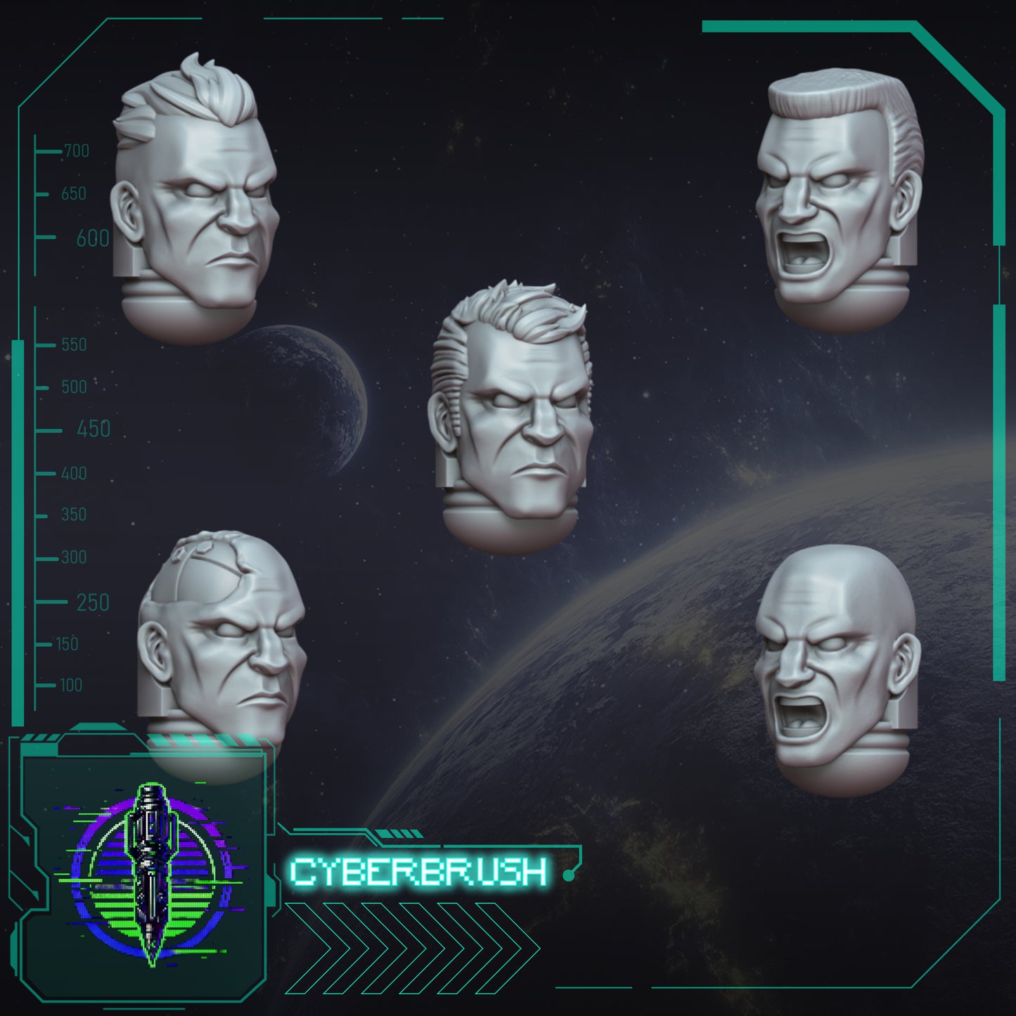 Basic Head set 1 (3D Files)