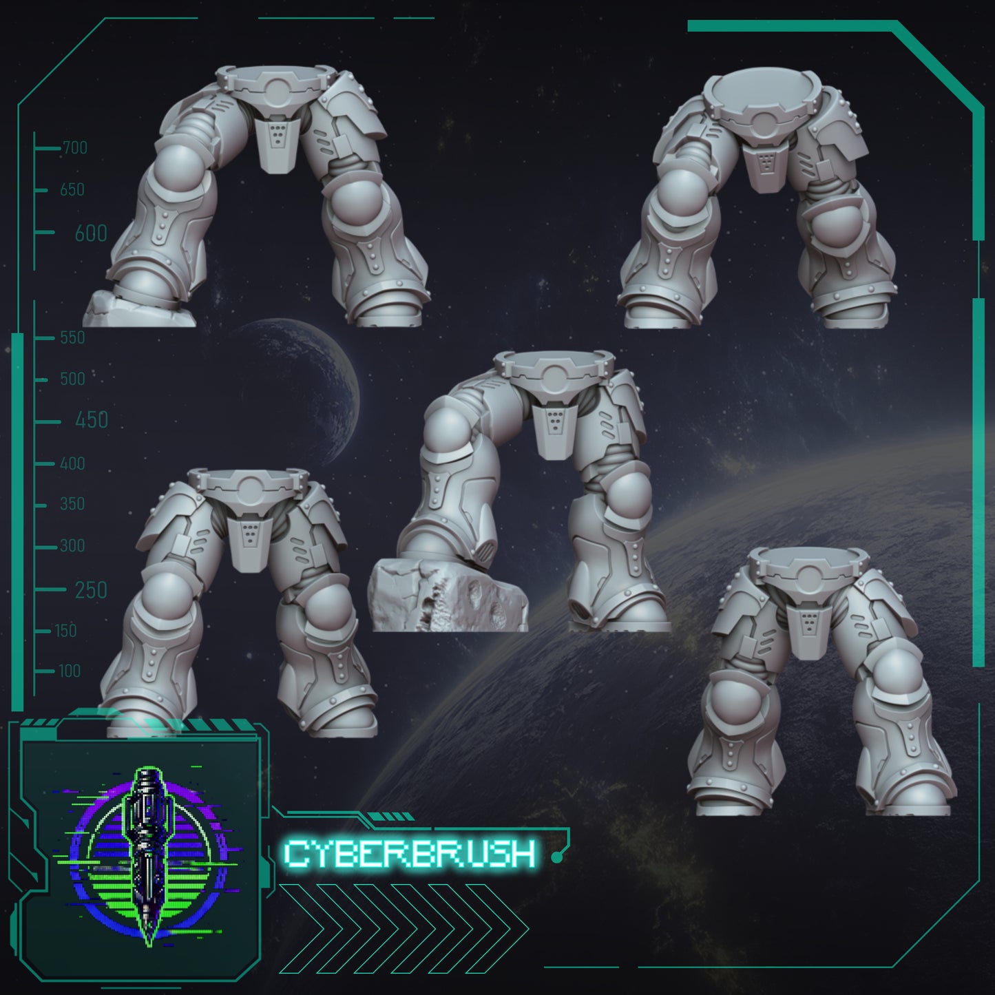 Neutral Legs set 1 (3D Files)