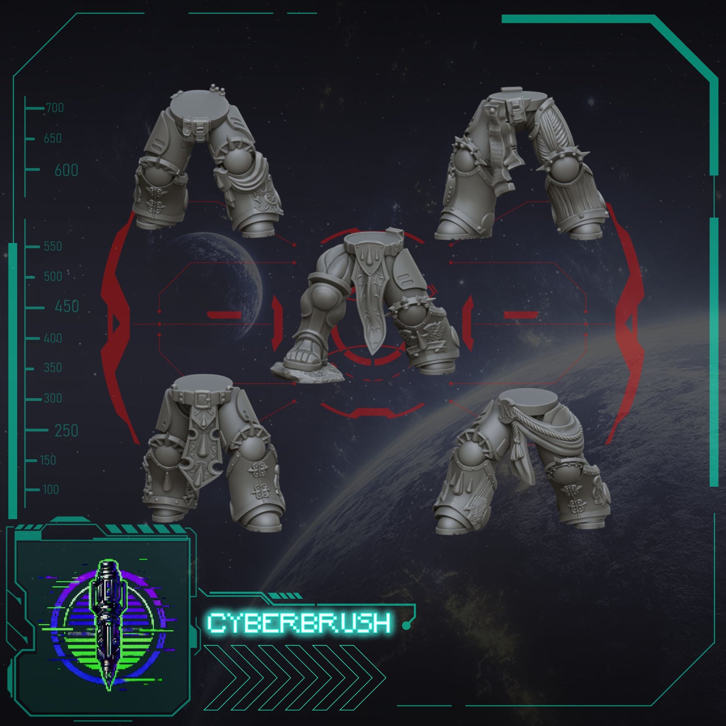 Crimson Angels, Legs (3D File)