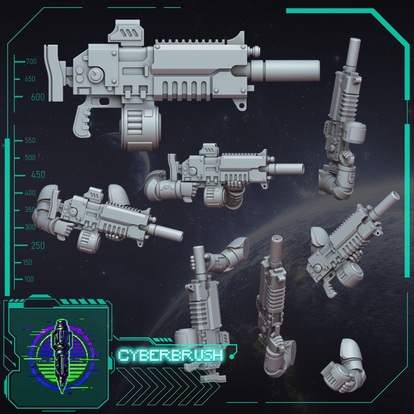 Blaster, Suppressor (3D File)