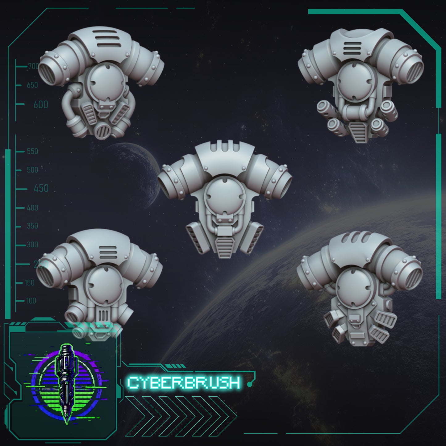Neutral Backpacks (3D Files)