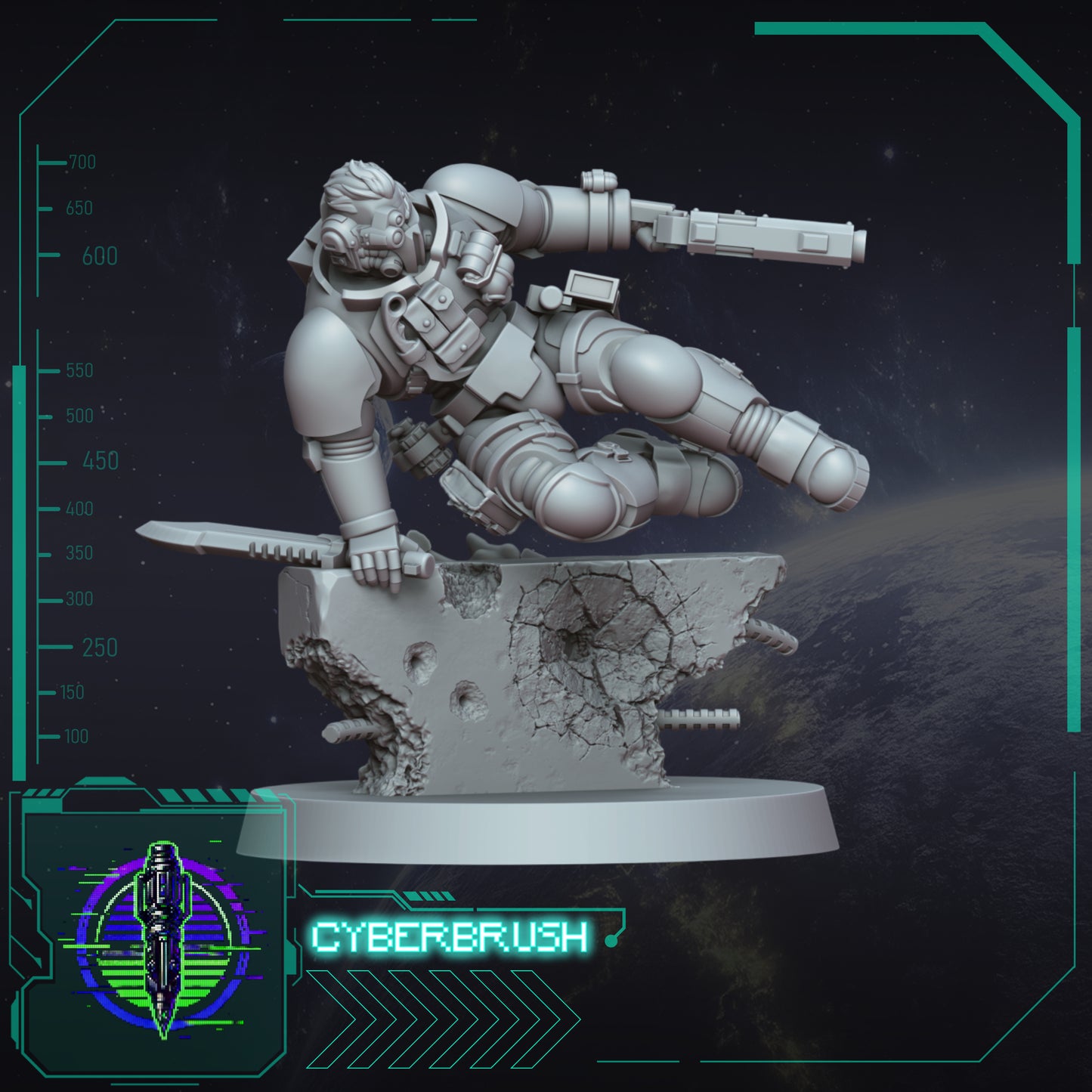 Raider Lieutenant (3D File)