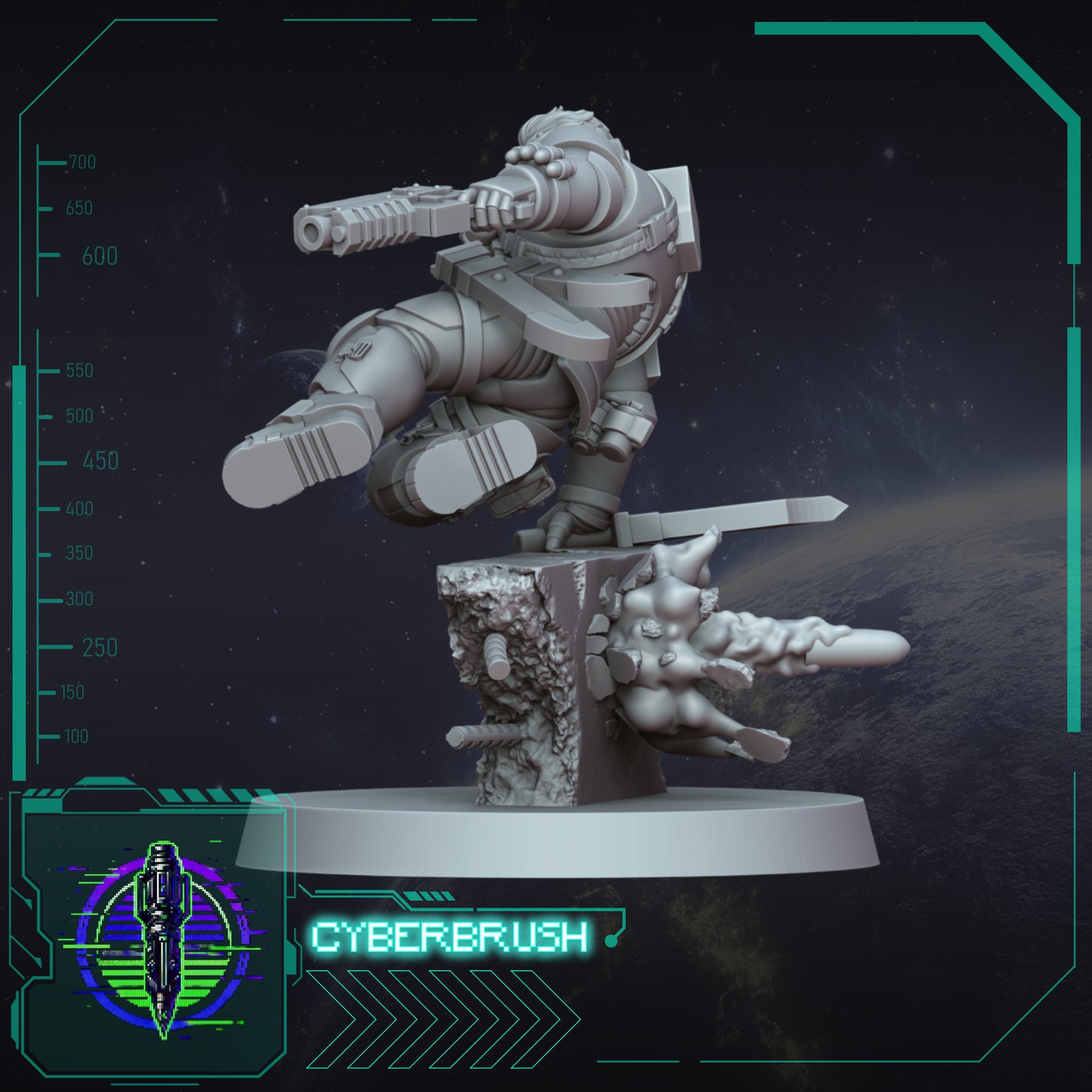 Raider Lieutenant (3D File)