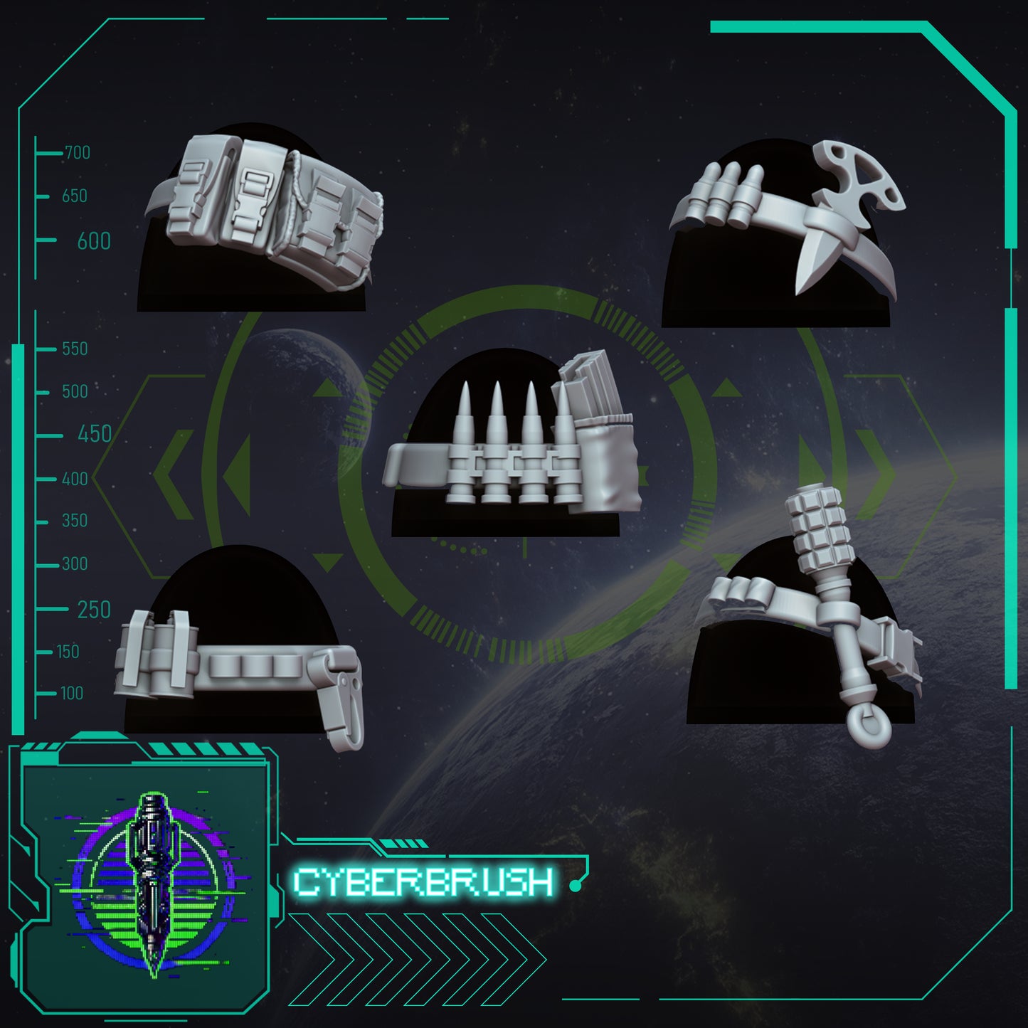 Shoulder Straps 2 (3D File)