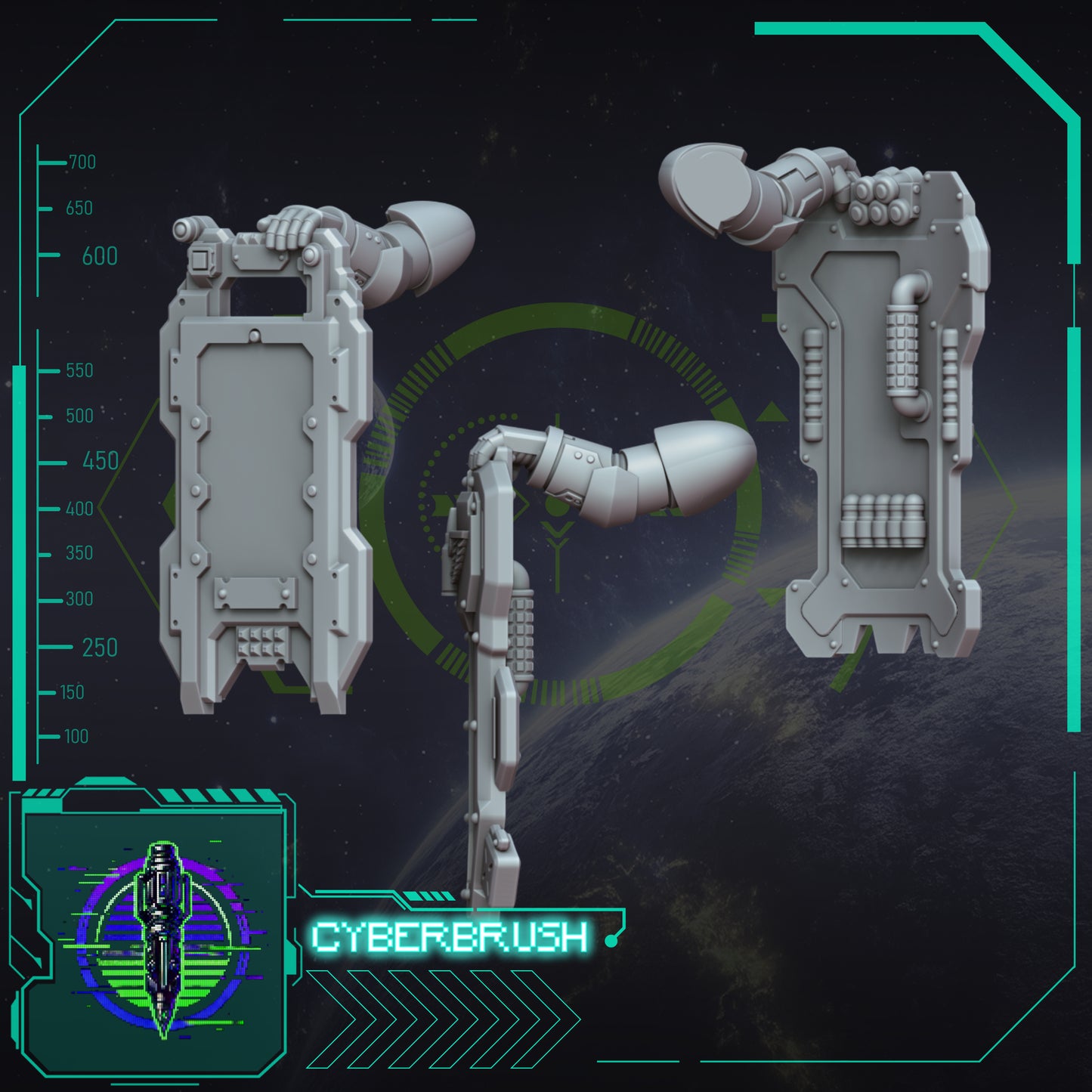 Rapt'Ops Shield Set 1 (3D File)
