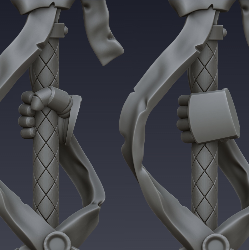 Crimson Angels,Spear set 1 (3D File)