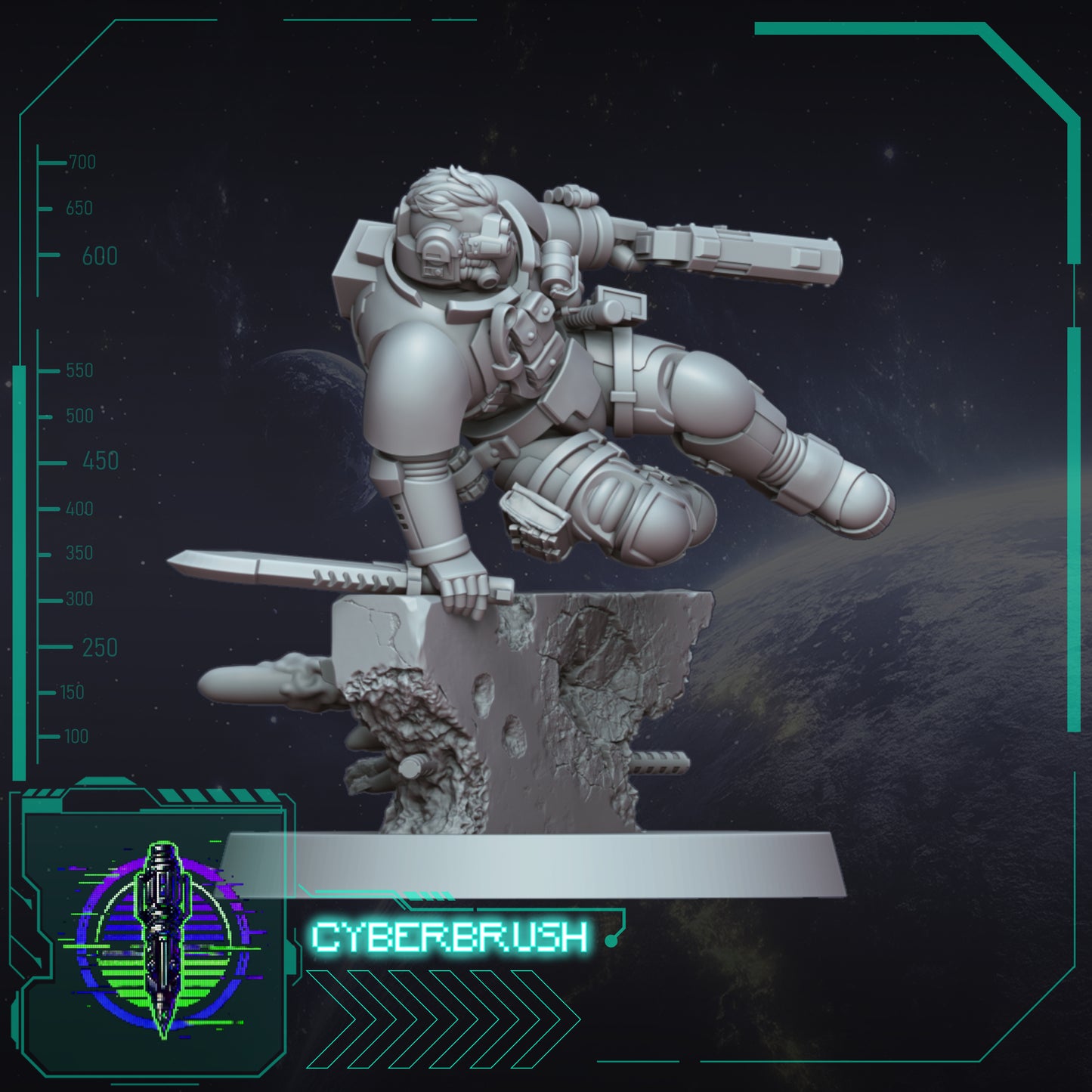 Raider Lieutenant (3D File)