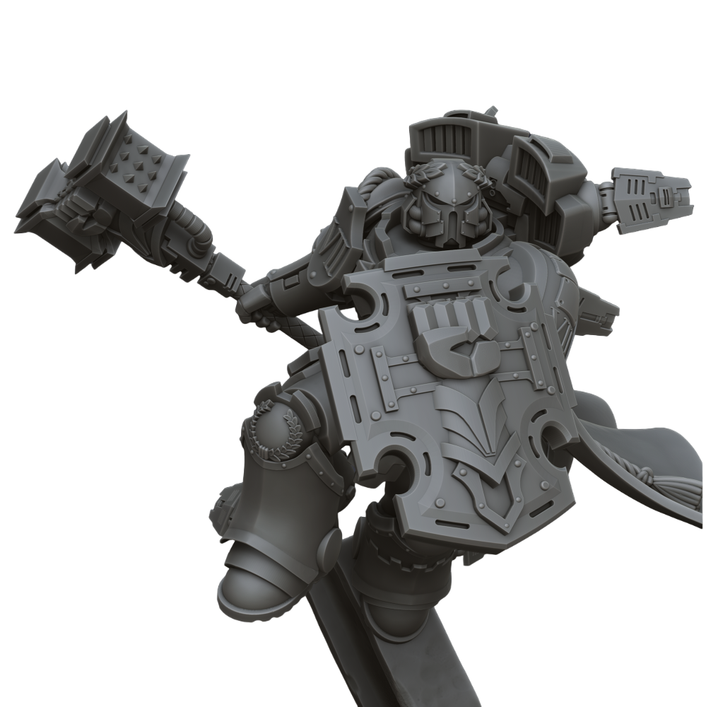 Imperial Hand Assault Captain (3D File)