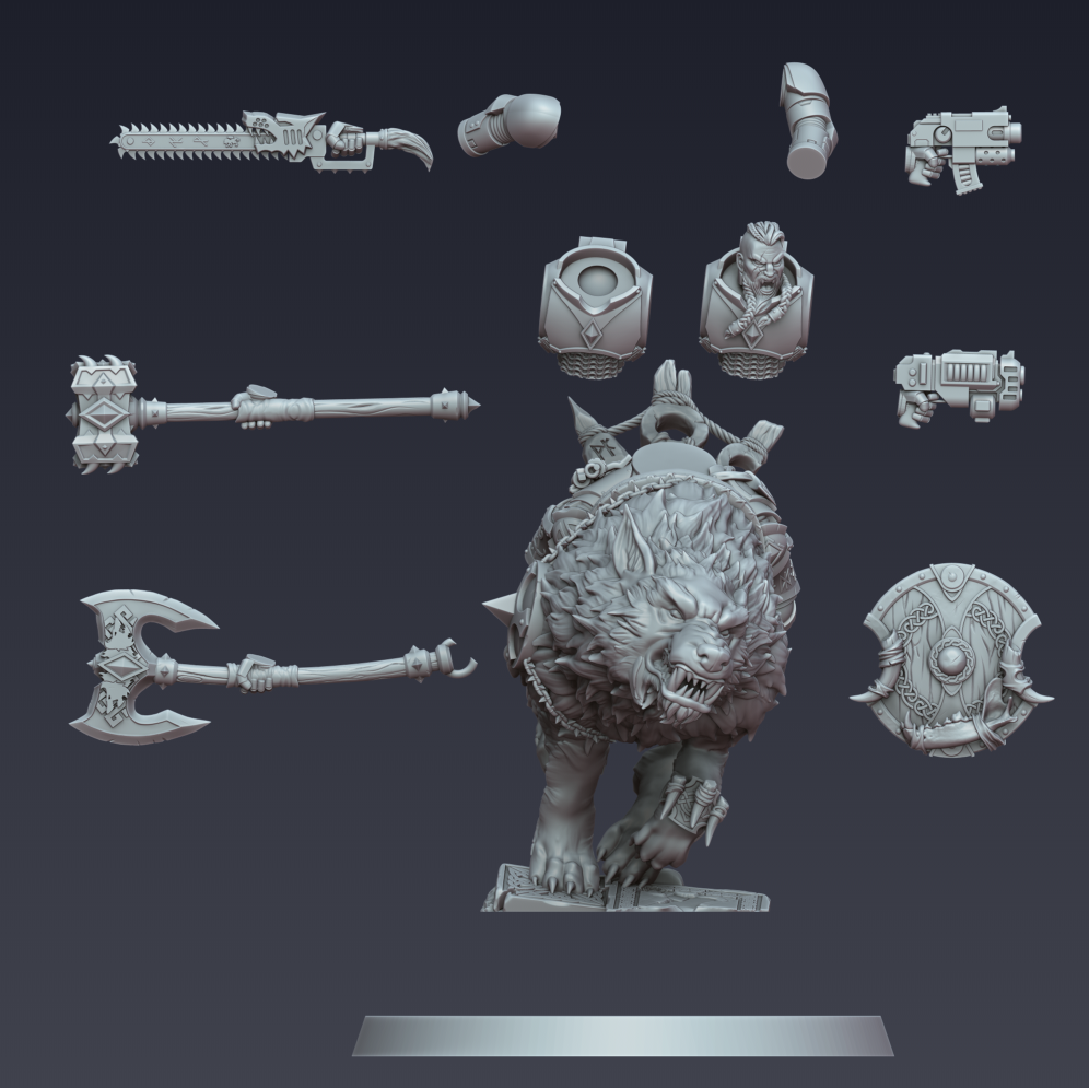 Stormwolf Rider 1 (3D File)