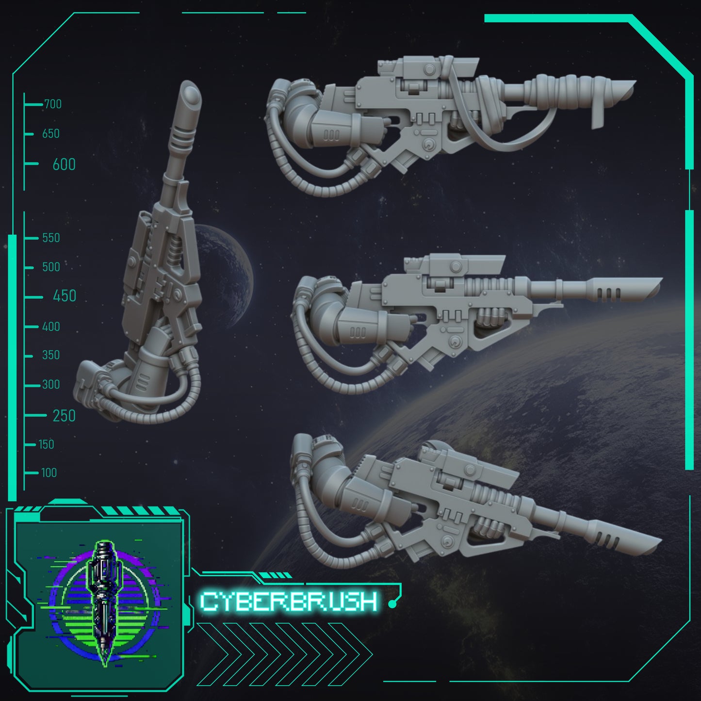 Laser Rifles (3D File)