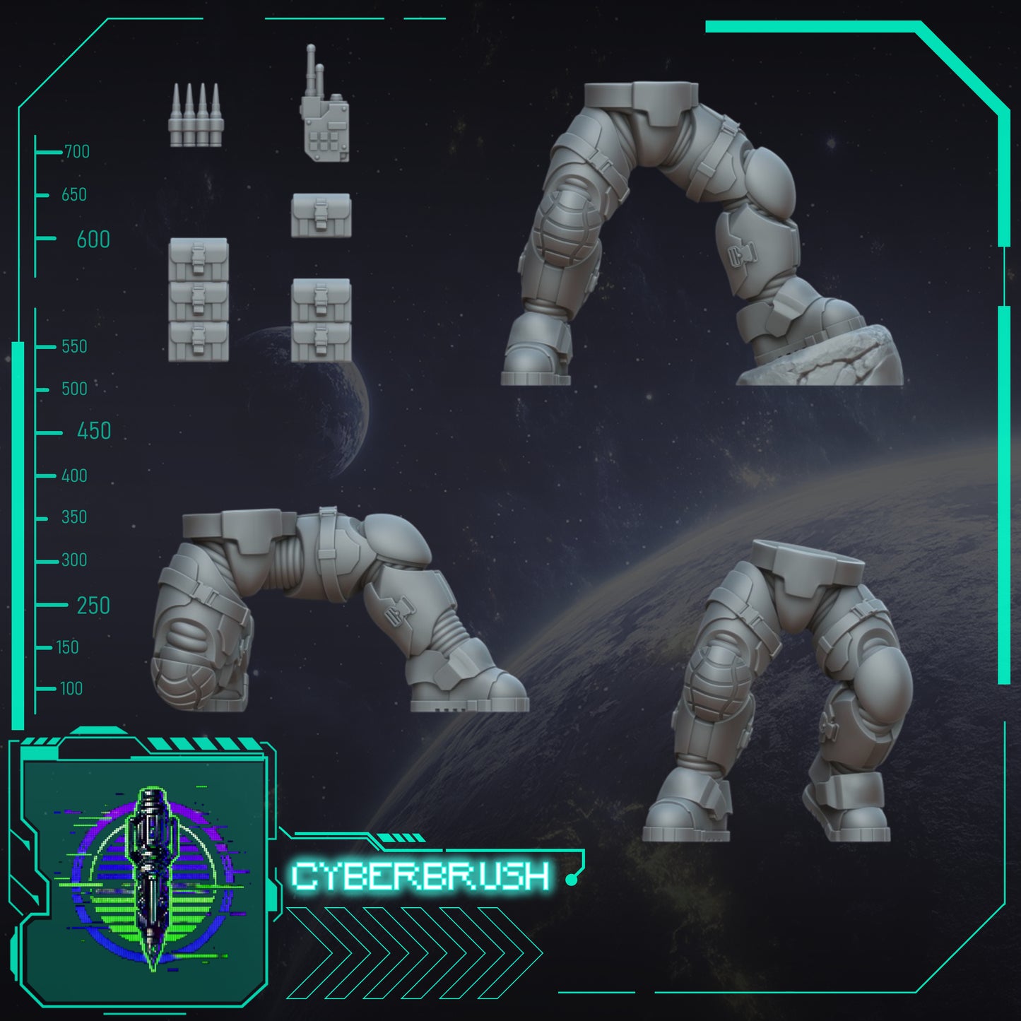 Sniper Marine legs (3D File)