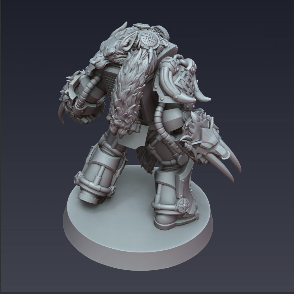 Space Vikings, Exterminators (3D File)