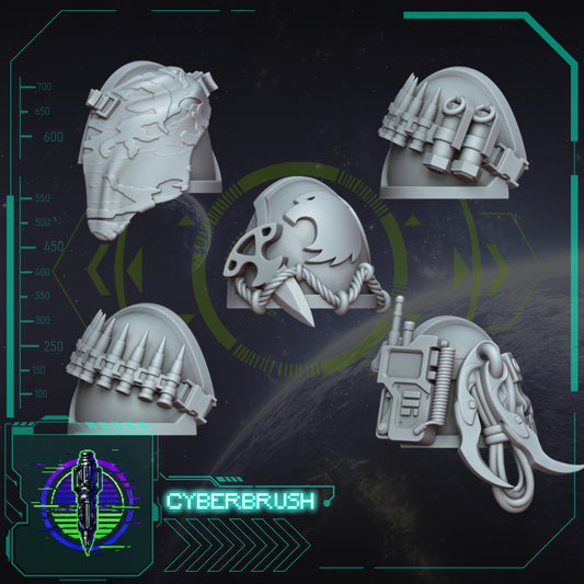 Rapt'ops Shoulder pad set 2 (3D File)