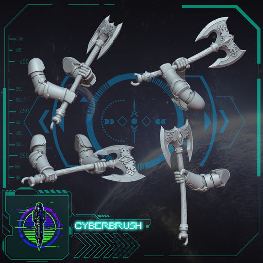 Space Vikings,Two-handed axe 3 (3D File)
