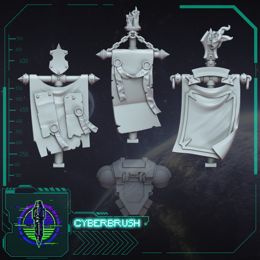 Neutral Backpack Banners (3D Files)