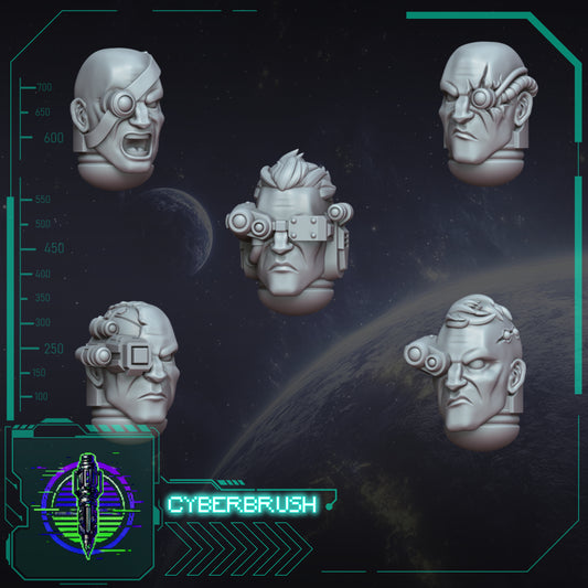 Occular heads (3D Files)