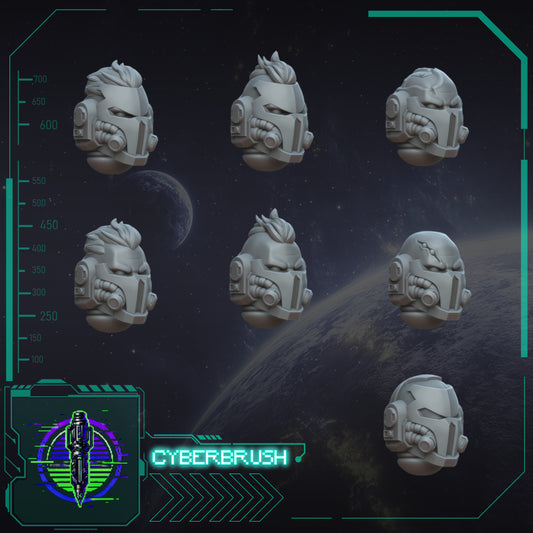 Raider Heads (3D File)
