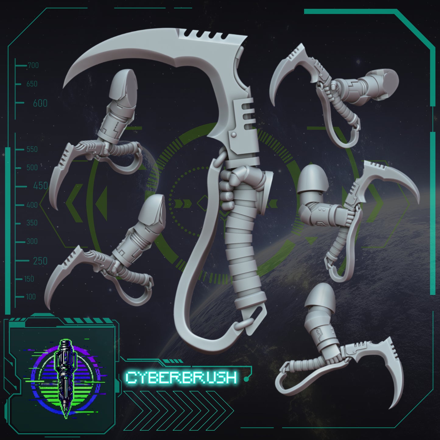 Rapt'ops Axe set 1 (3D File)