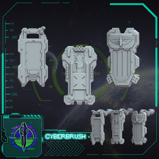 Rapt'Ops Shield Set 1 (3D File)