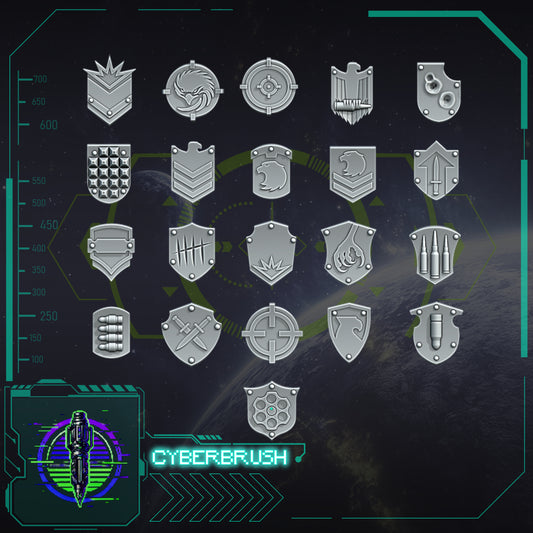 Rapt'ops Shoulder Shields set 1 (3D File)