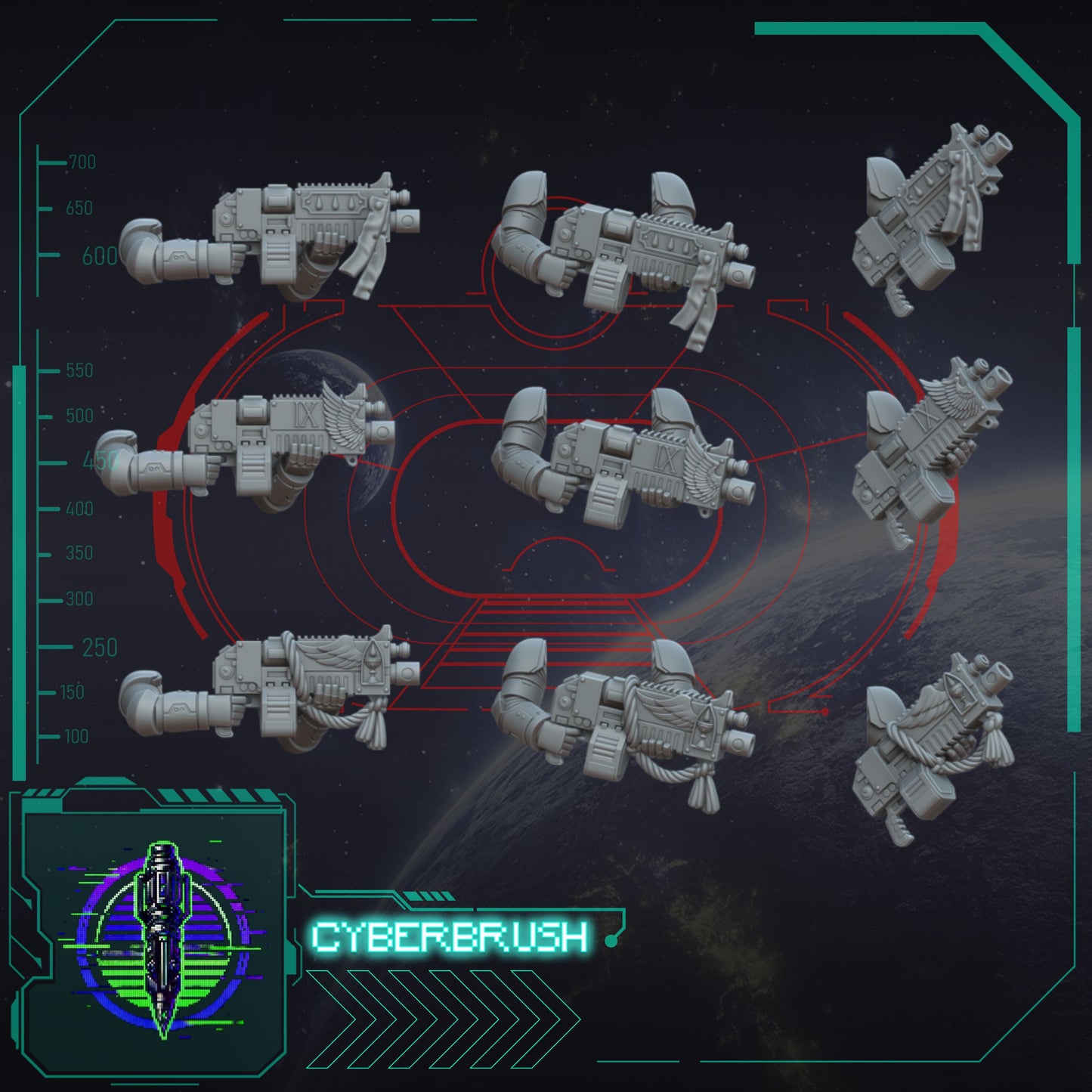 Crimson Angels, Assault Guns (3D File)