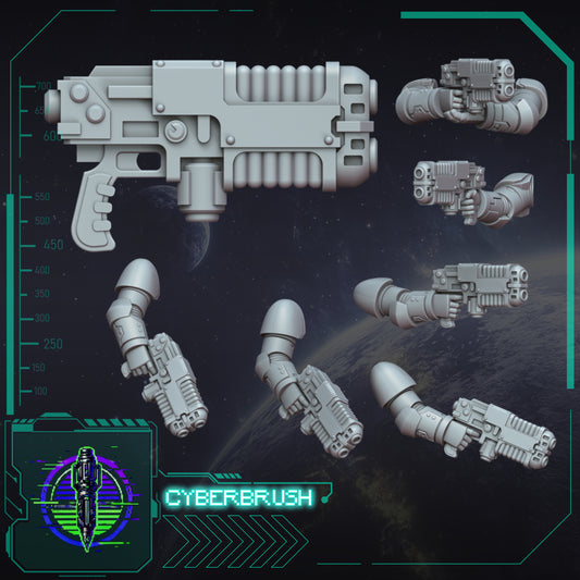 Plasma pistol V2 (3D File)
