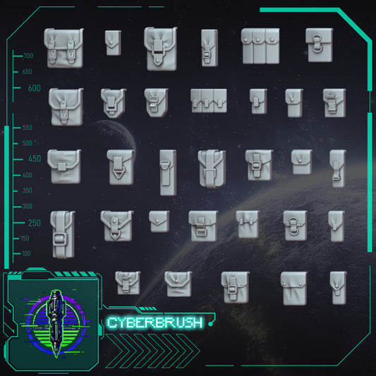 Tactical Pouchs (3D File)