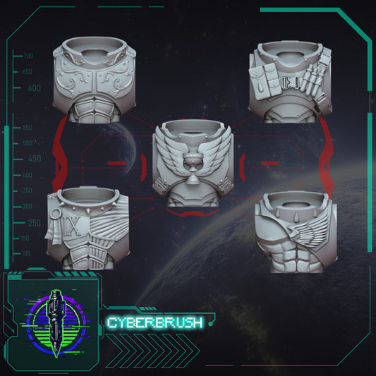 Crimson Angels, Torsos (3D File)
