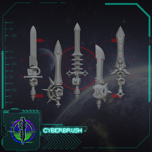 Crimson Angels, Sword set 1 (3D File)