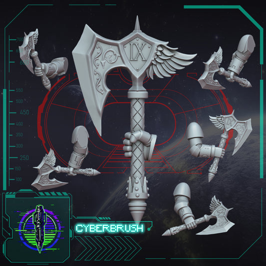 Crimson Angels, Axe 1 (3D File)