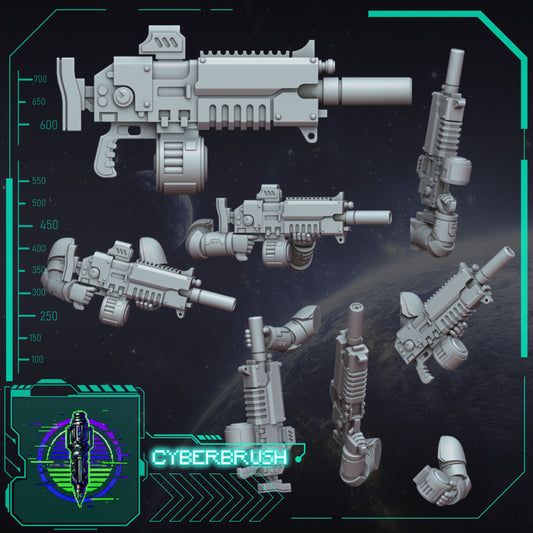 Blaster, Suppressor (3D File)