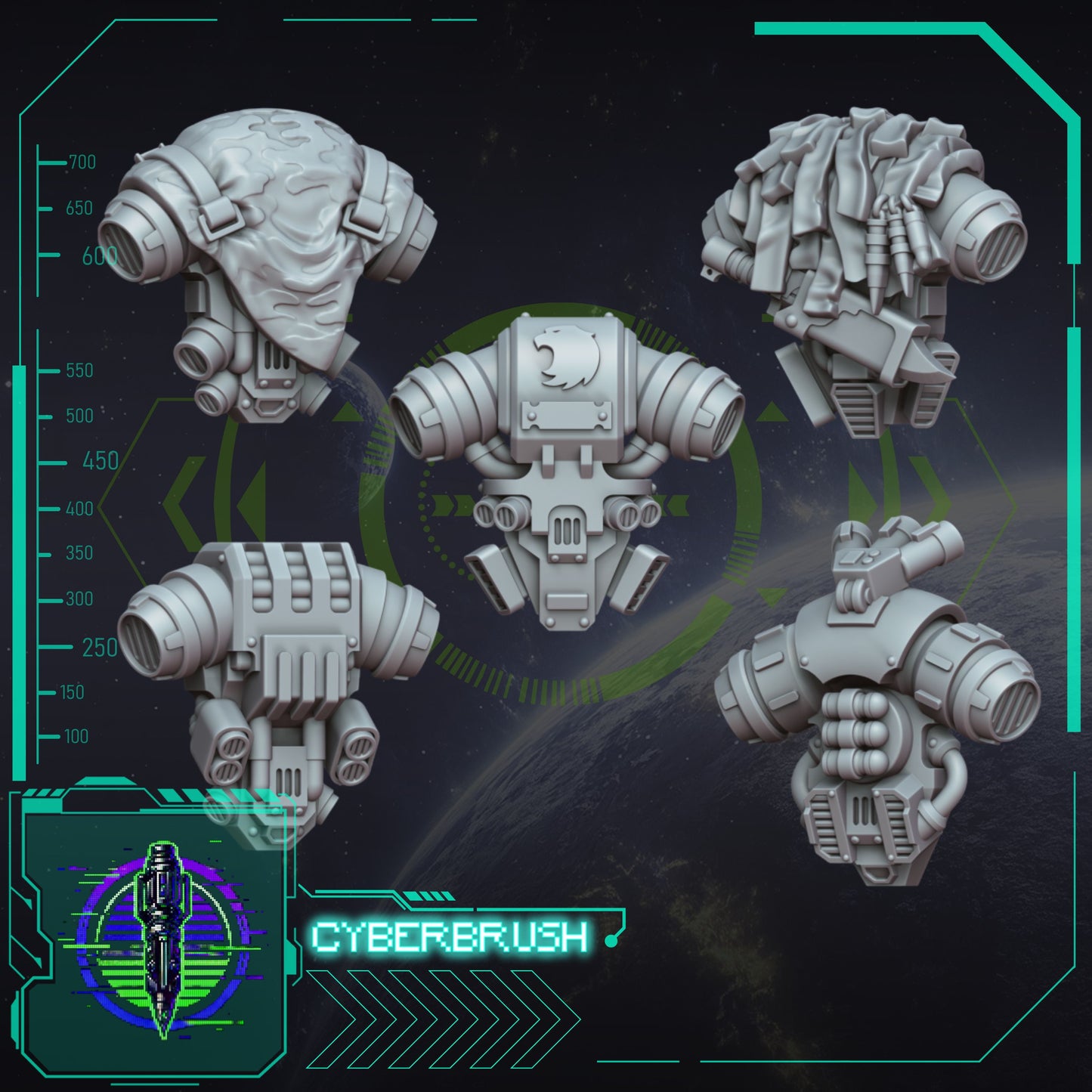 Rapt'Ops Backpack set 2 (3D File)