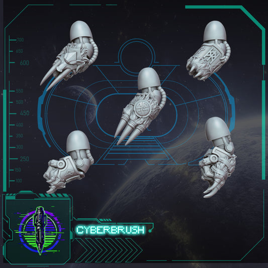 Space Vikings, Exterminator Claws 2 (3D File)
