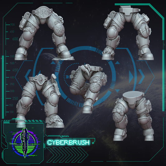 Space Vikings, Recon marine legs 2 (3D File)