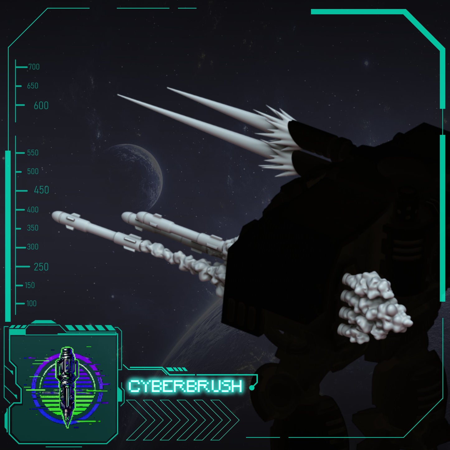 Ballistor shooting effects (3D File)