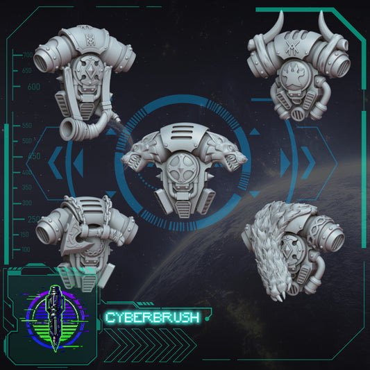 Space Vikings Backpack set 2 (3D File)
