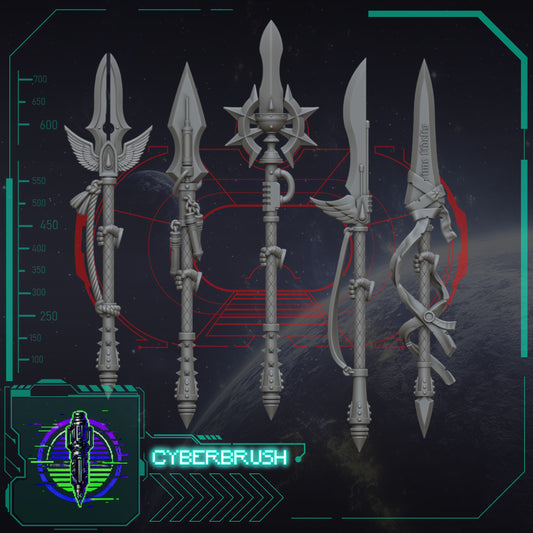 Crimson Angels Spear set (3D File)