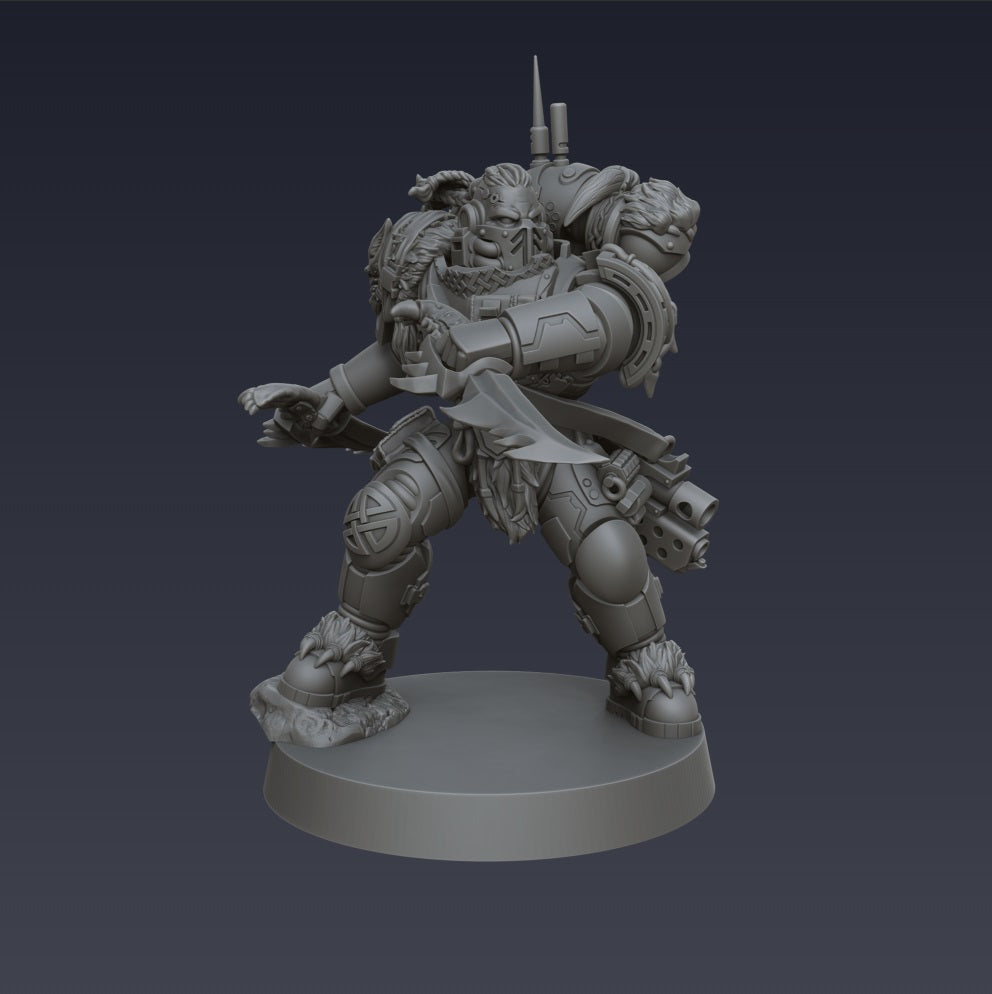 Space Vikings, Lieutenant (3D File)