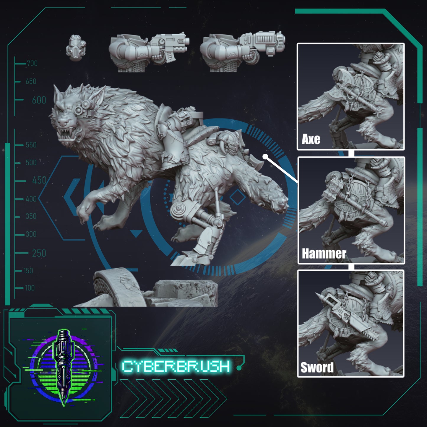 Stormwolf Riders Bundle (3D File)