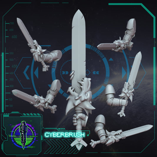 Space Vikings, Sword 8  (3D File)