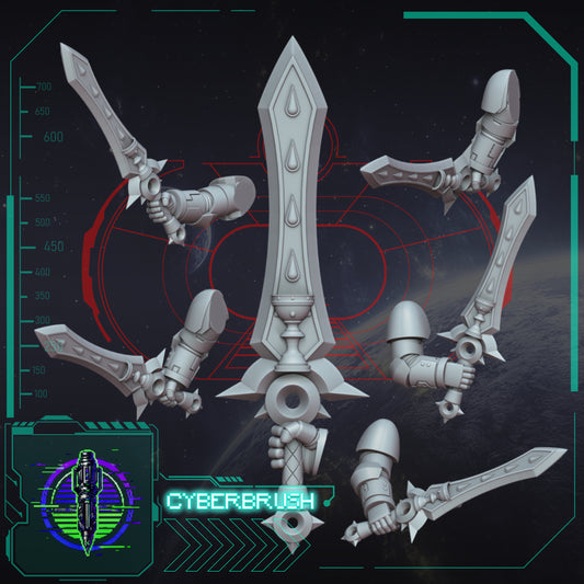 Crimson Angels, Sword 3 (3D File)