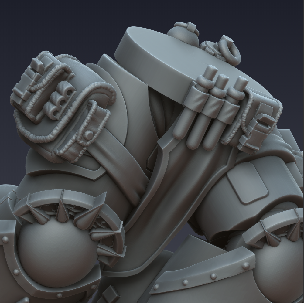 Crimson Angels, Assault Legs (3D File)