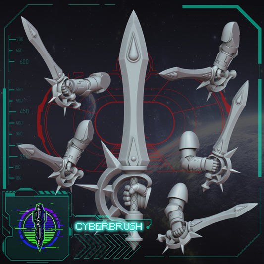 Crimson Angels, Sword 4 (3D File)