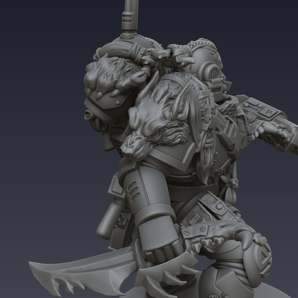 Space Vikings, Lieutenant (3D File)