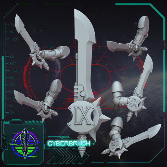 Crimson Angels, Sword 5 (3D File)