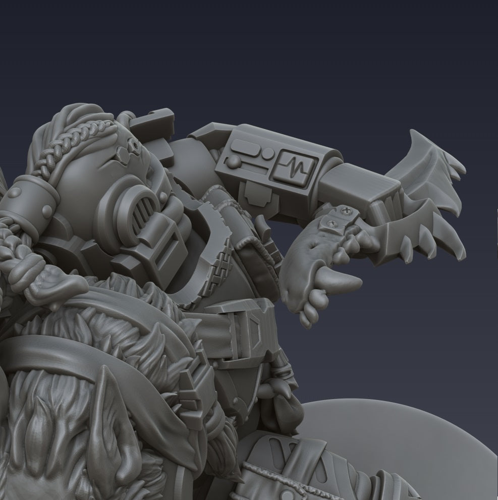 Space Vikings, Lieutenant (3D File)