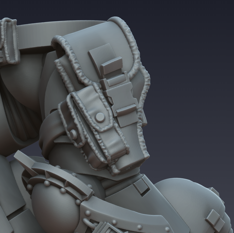 Crimson Angels, Assault Legs (3D File)
