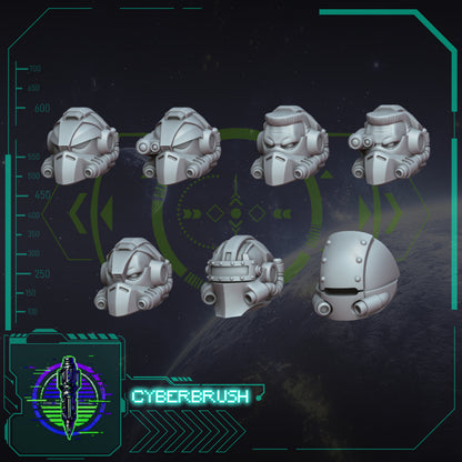 Rapt'Ops Heavy Armour Upgrade Kit – 32mm presupported STL by Cyberbrush3D – view 11