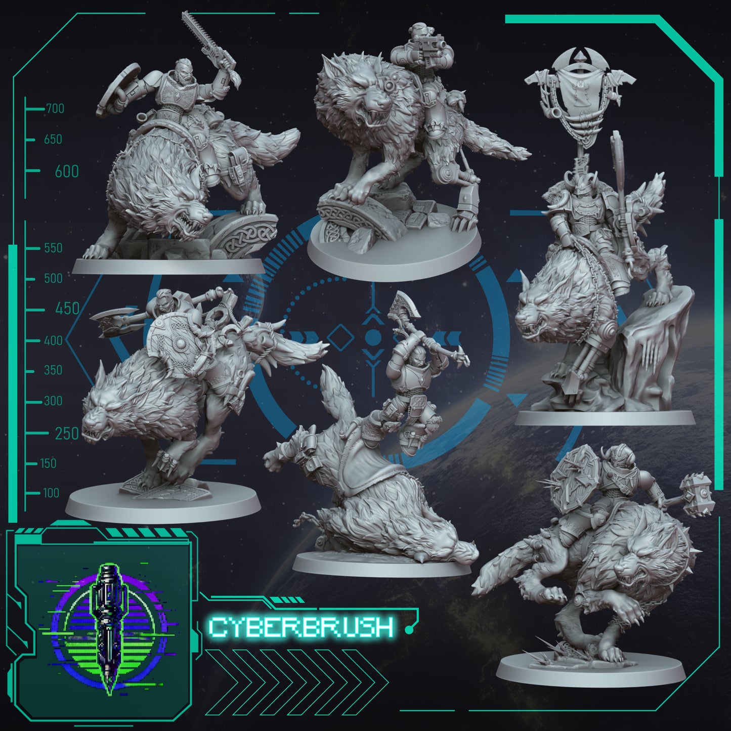 Stormwolf Riders Bundle (3D File)